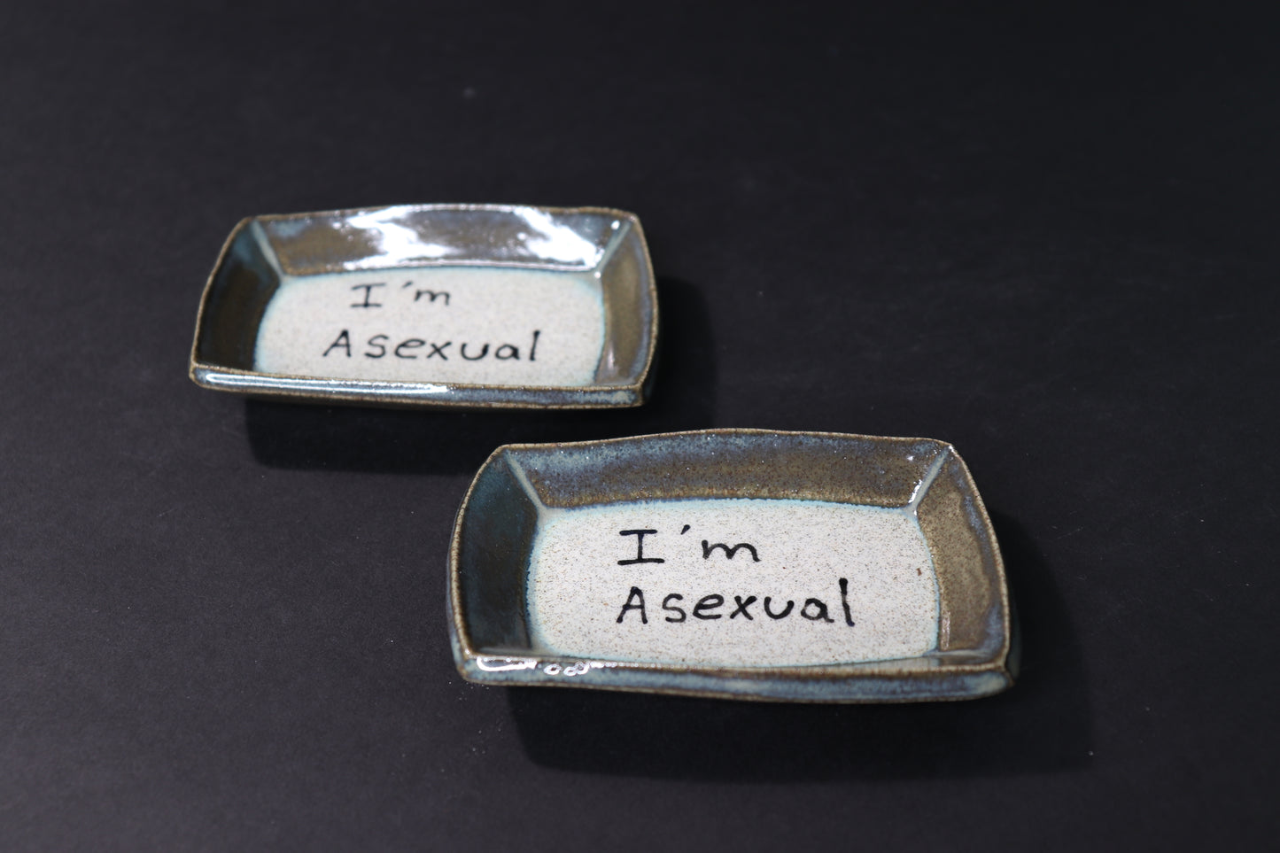 I’m Asexual Mini Plate