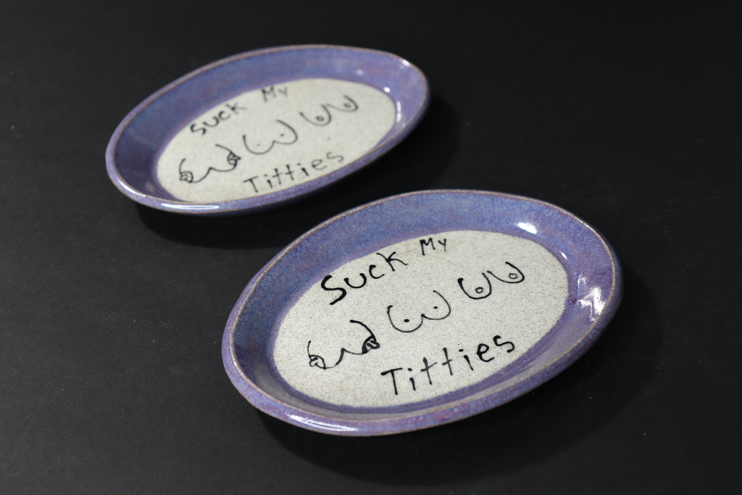 Suck My Titties Plate