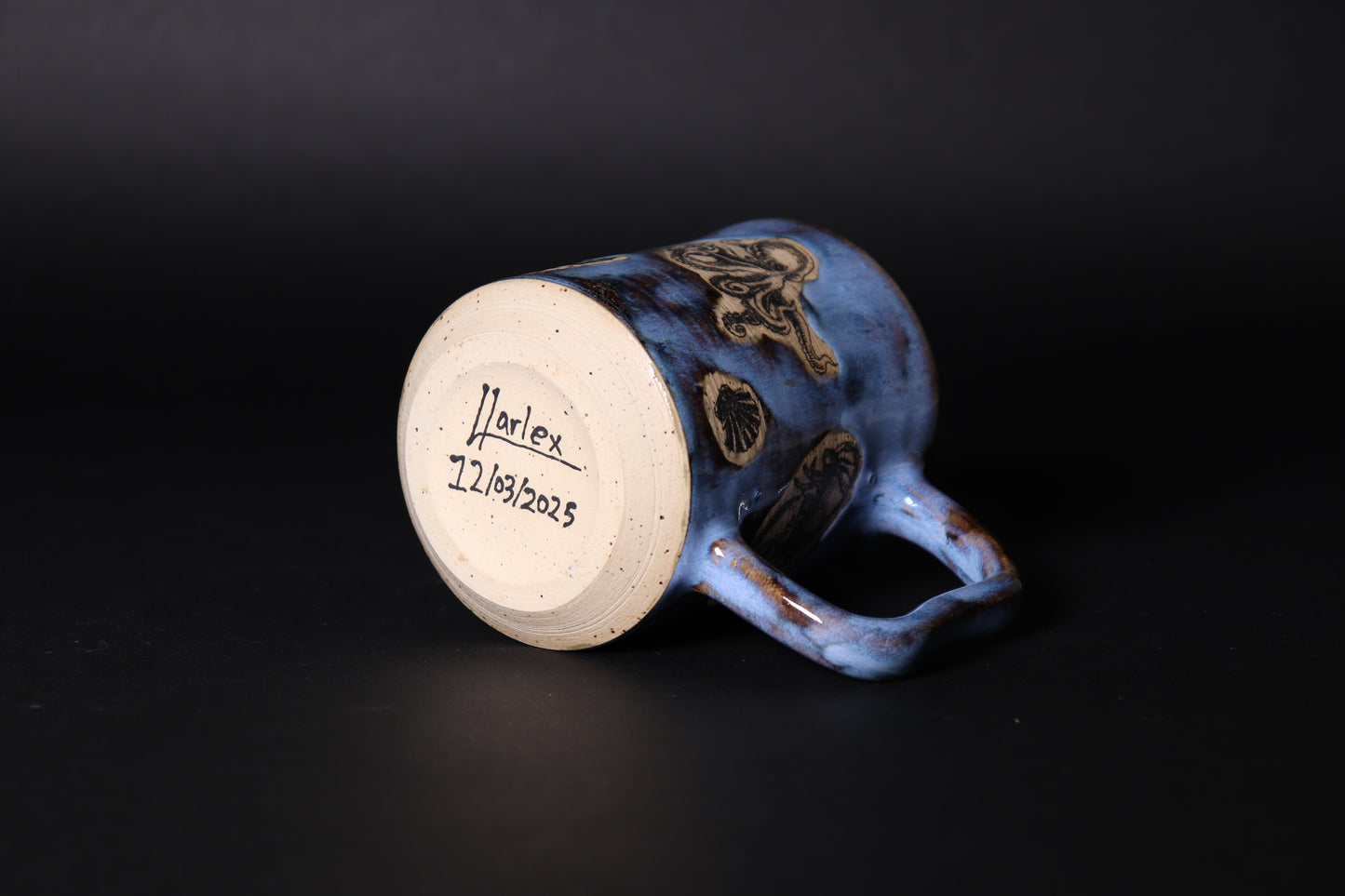 Ocean Blue Creatures Mug