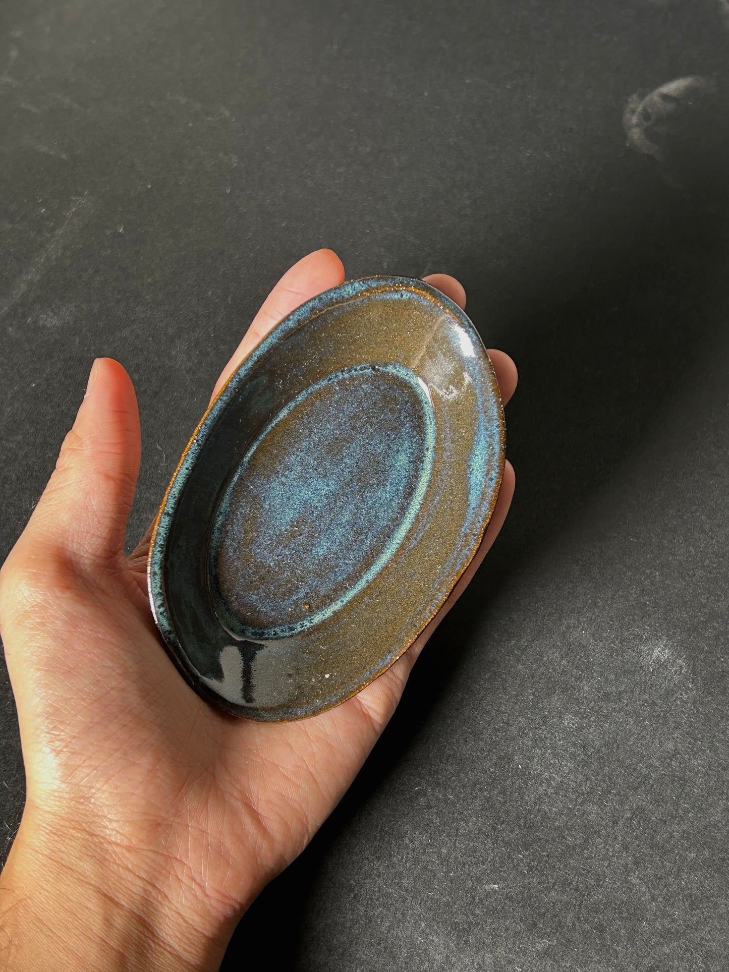 Deep Ocean Breathe Mini Plate