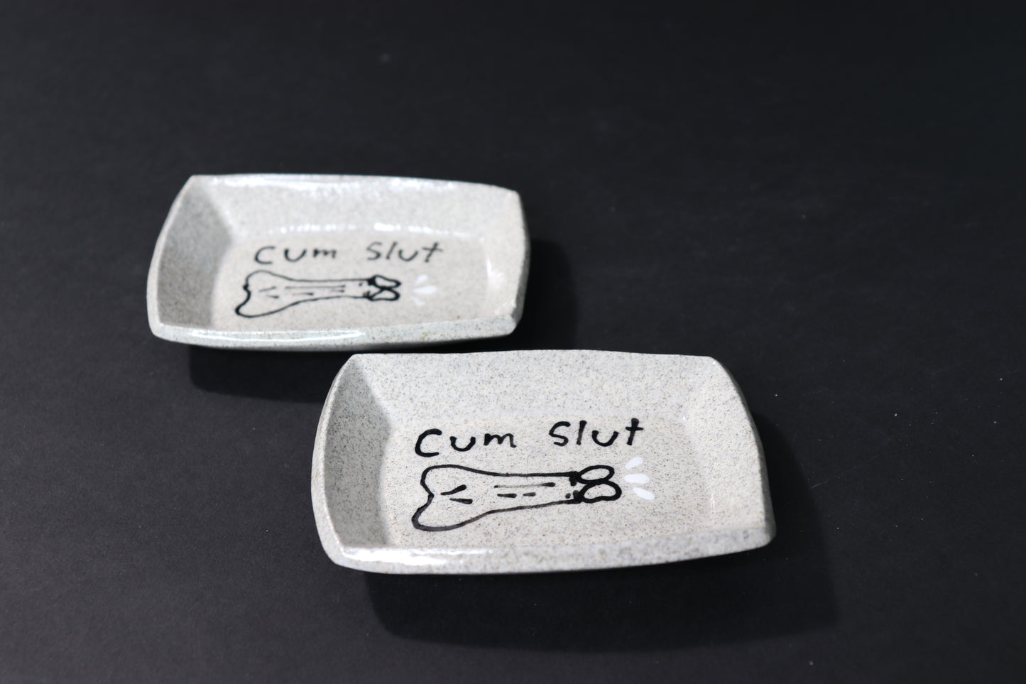 Cum Slut Mini Plate