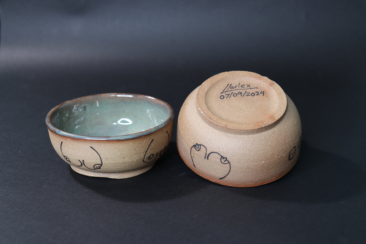 Raw Zoisite Titty bowl