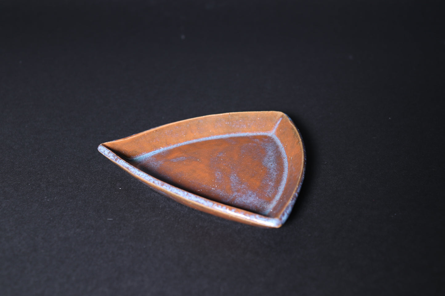 Rusty Sapphire Medium Triangle plate