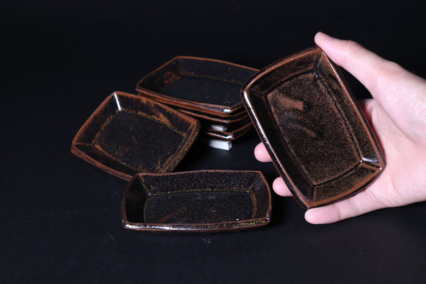 Rectangle Ancient Jasper Mini Plate
