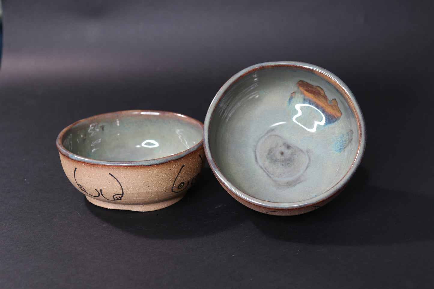 Raw Zoisite Titty bowl