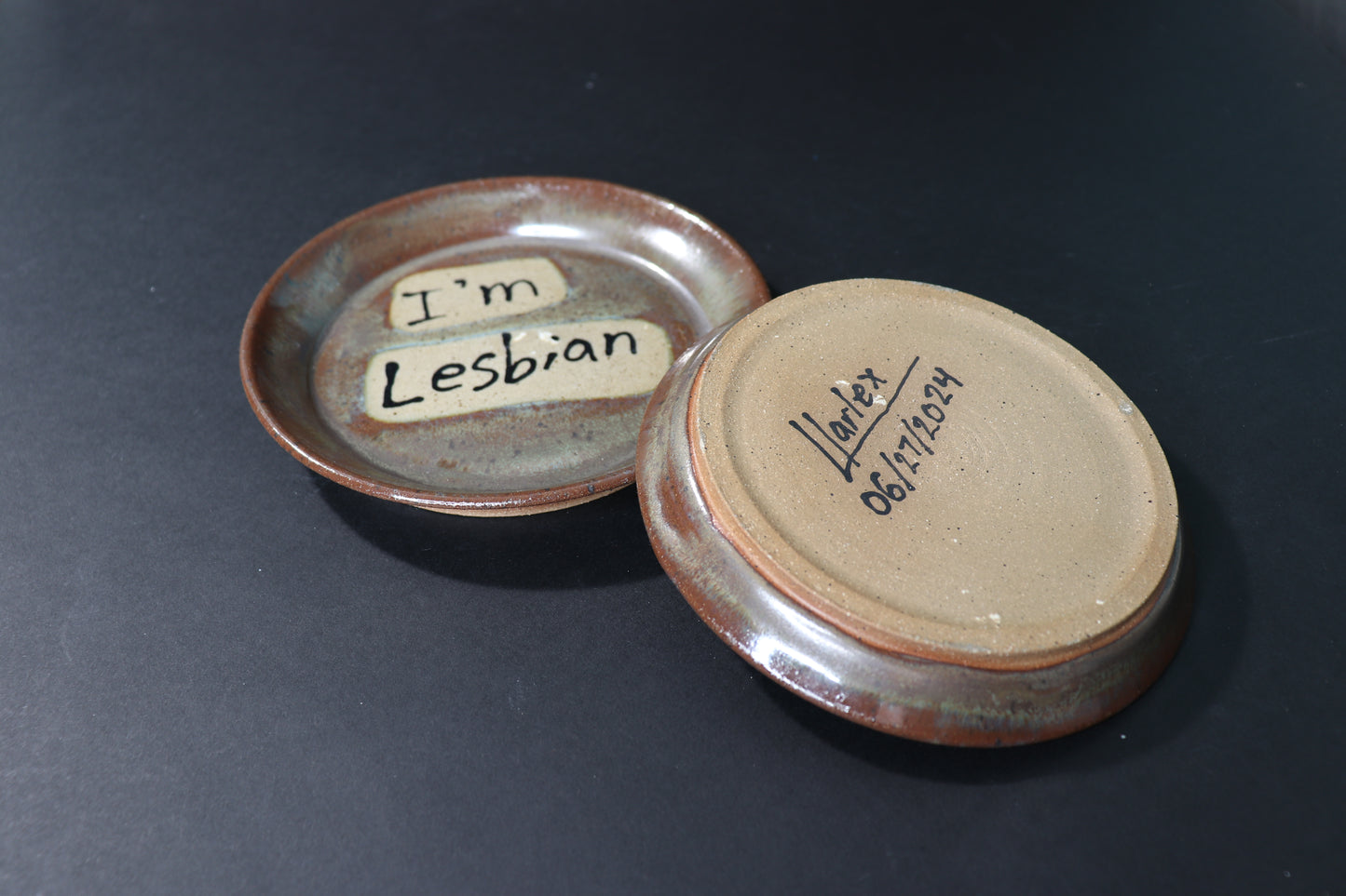 I’m Lesbian Plate