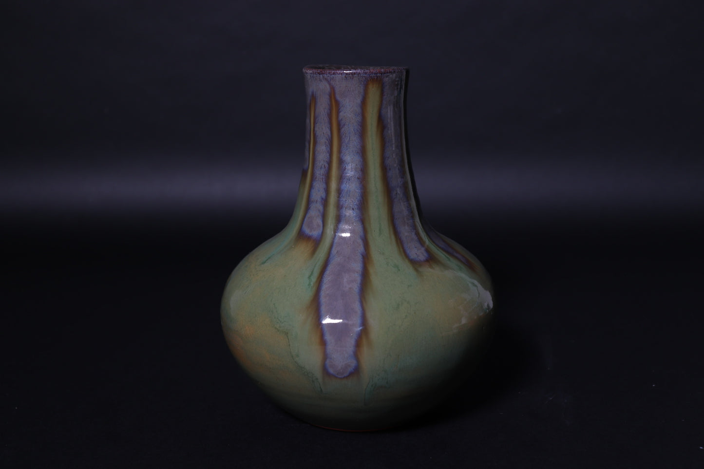 Molten Emerald Vase