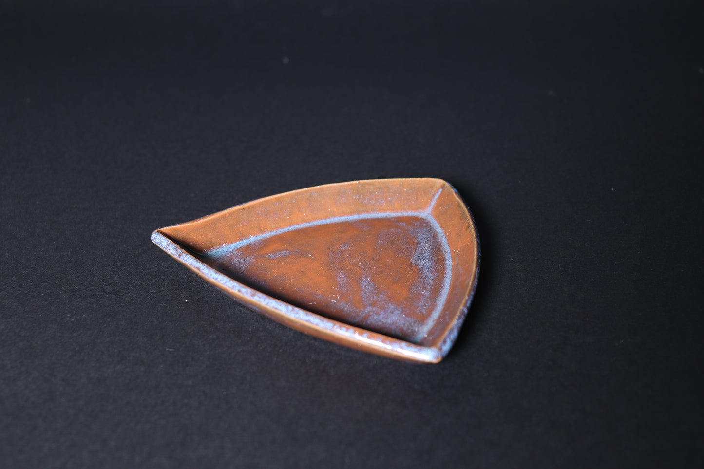 Rusty Sapphire Medium Triangle plate