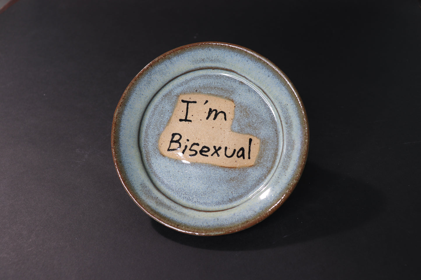 I’m Bisexual Plate