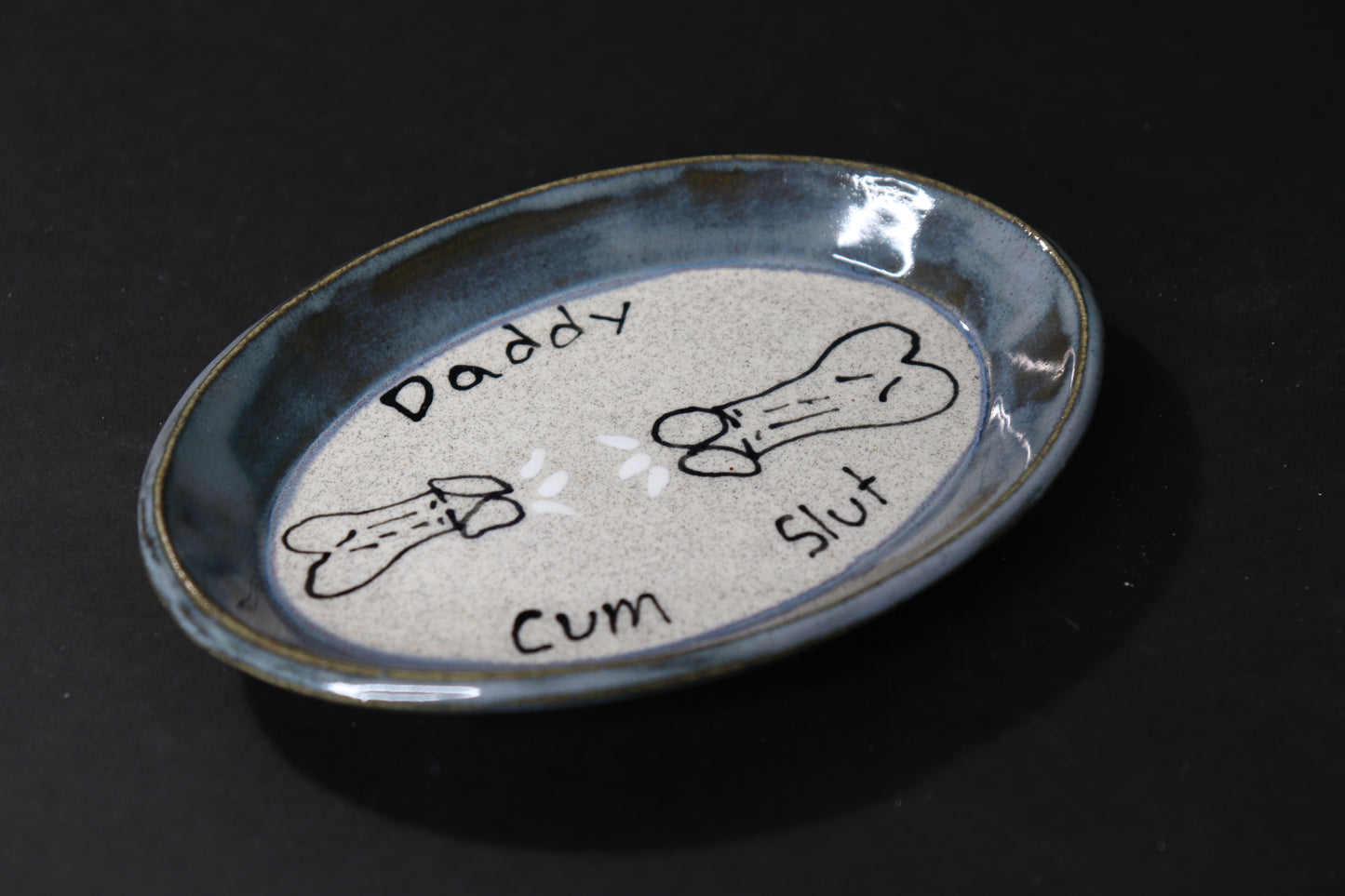Daddy Cum Slut Plate