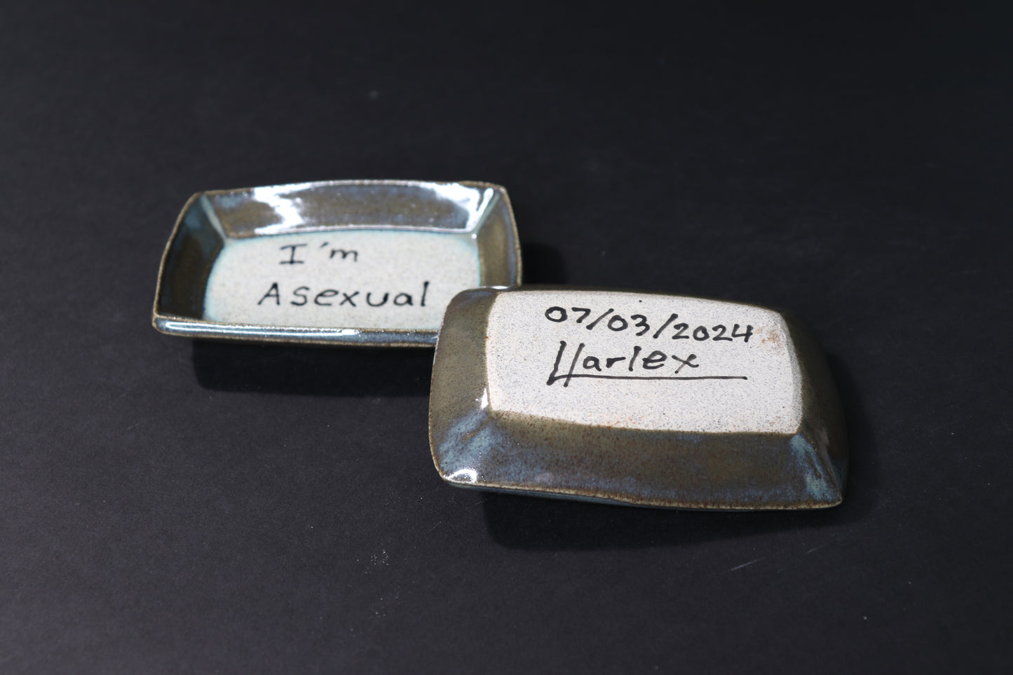 I’m Asexual Mini Plate