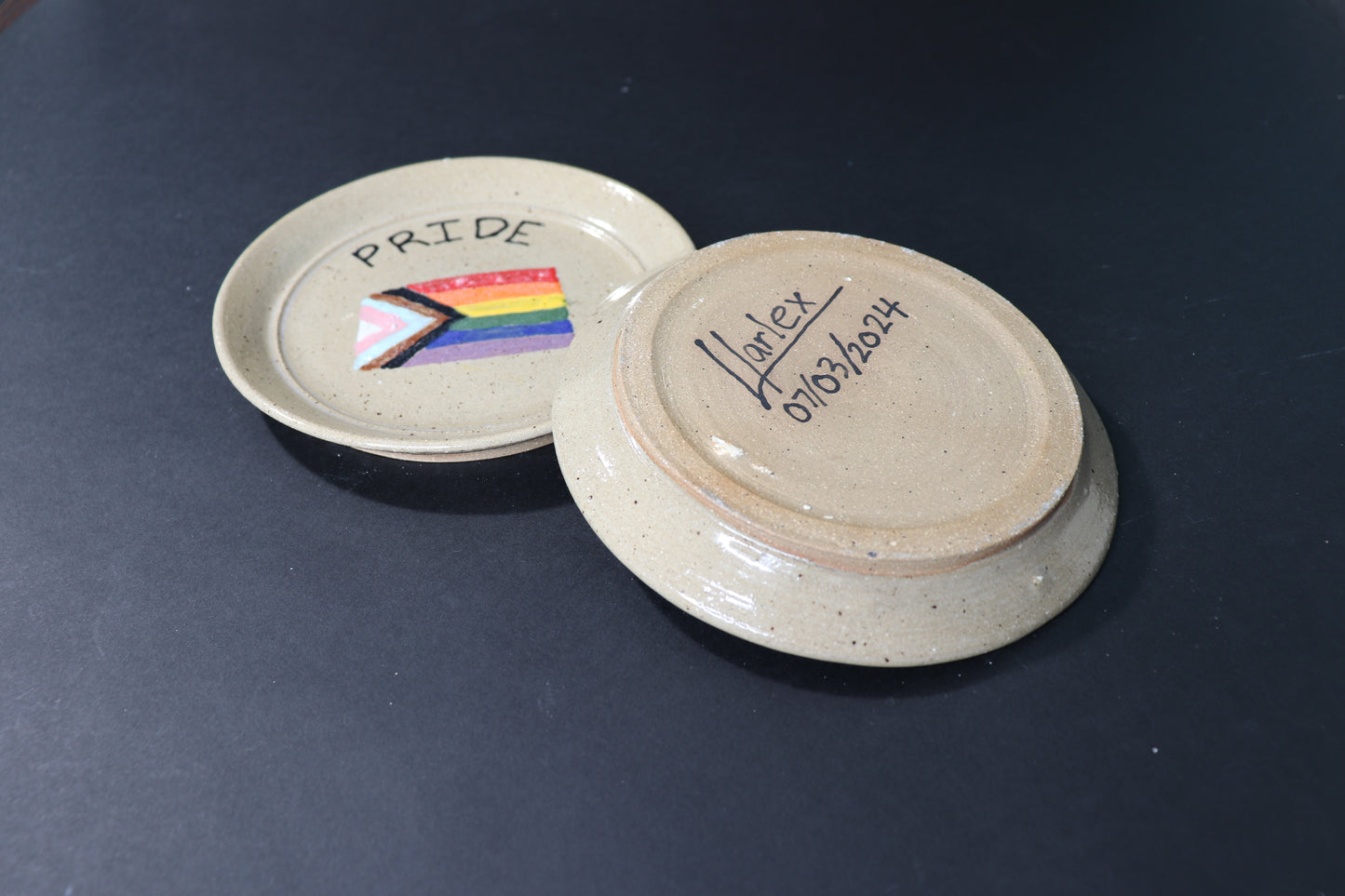 Pride Flag Plate