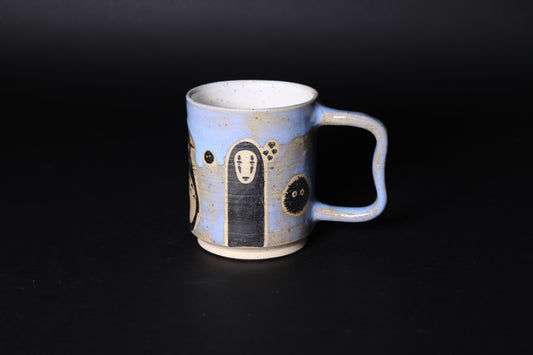 No Face and Totoro Mug