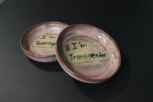 I’m Transgender Plate