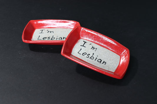 I’m Lesbian Mini Plate