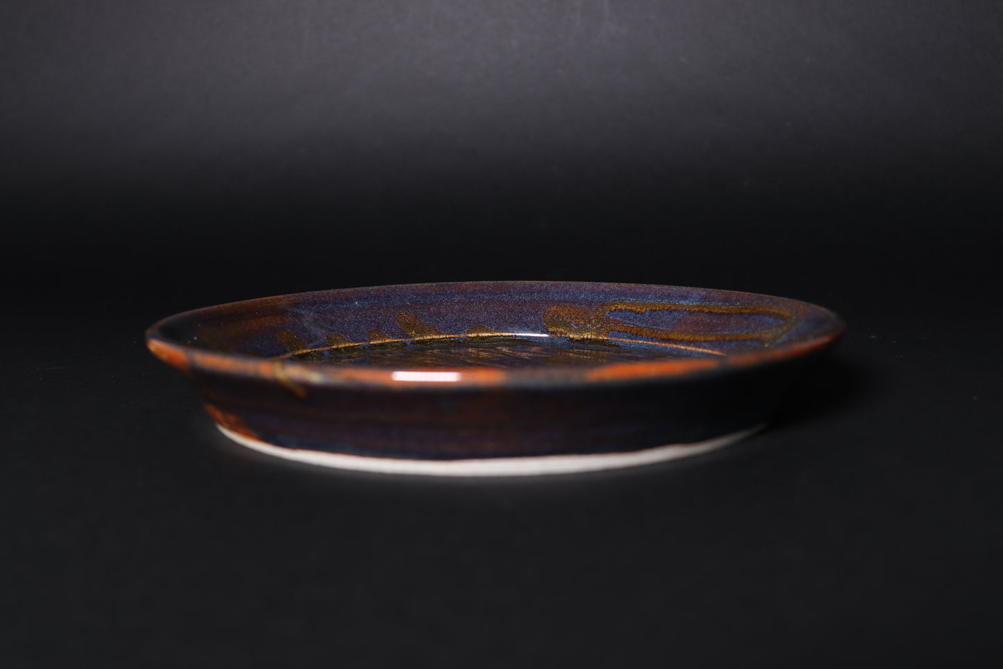 Stony Amber Blue Plate