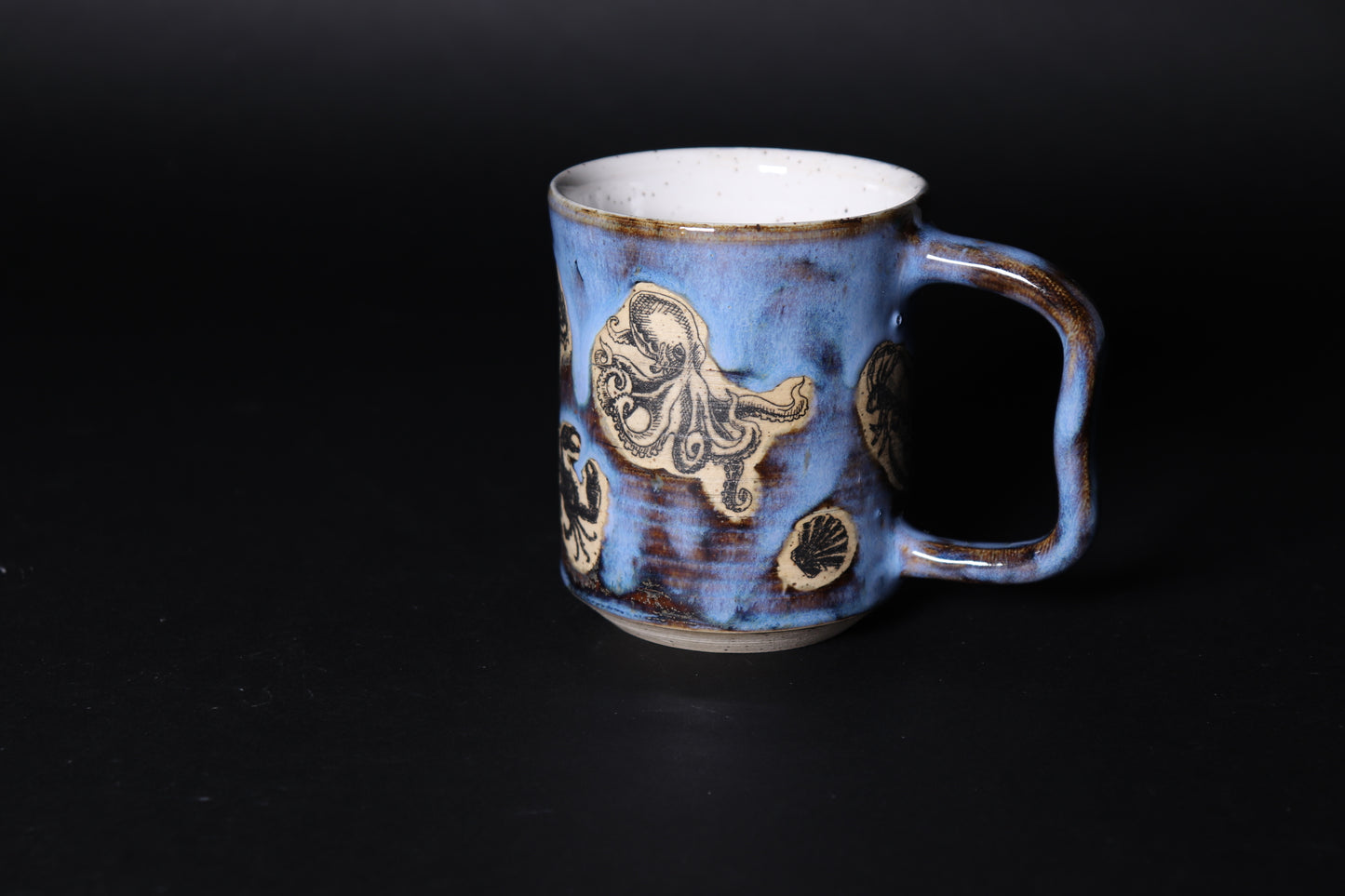 Ocean Blue Creatures Mug
