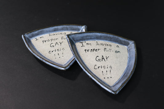 Gay Crisis Plate