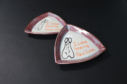 I Love Seeing You Cum Plate