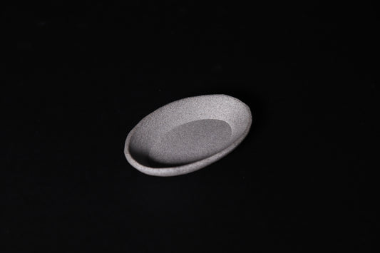 Raw Oval Granite Mini Plate