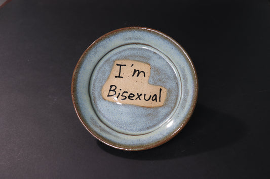 I’m Bisexual Plate