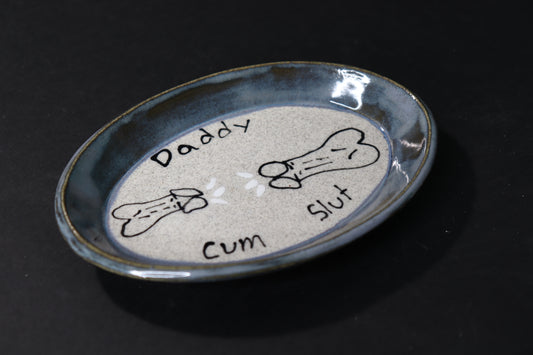Daddy Cum Slut Plate