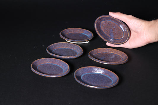 Oval Midnight Mini Plate