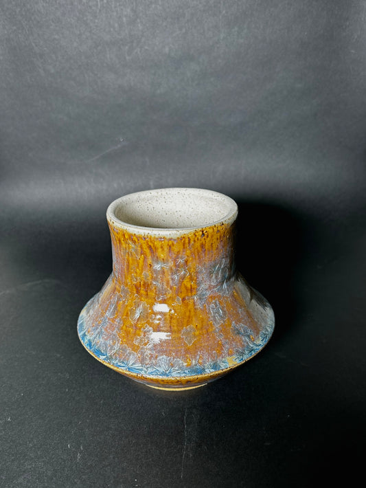 Spotted Icy Crystal Vase